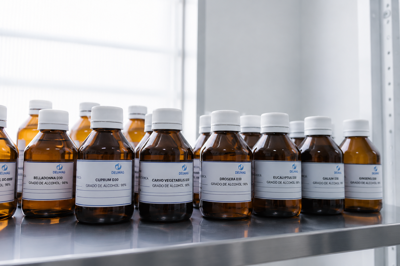Materias primas seleccionadas y certificadas Delvag Pharma