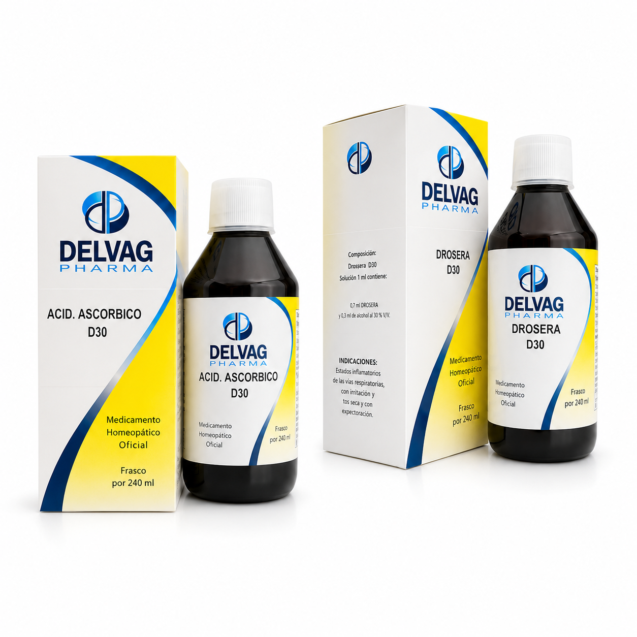 Línea de Jarabes Delvag Pharma