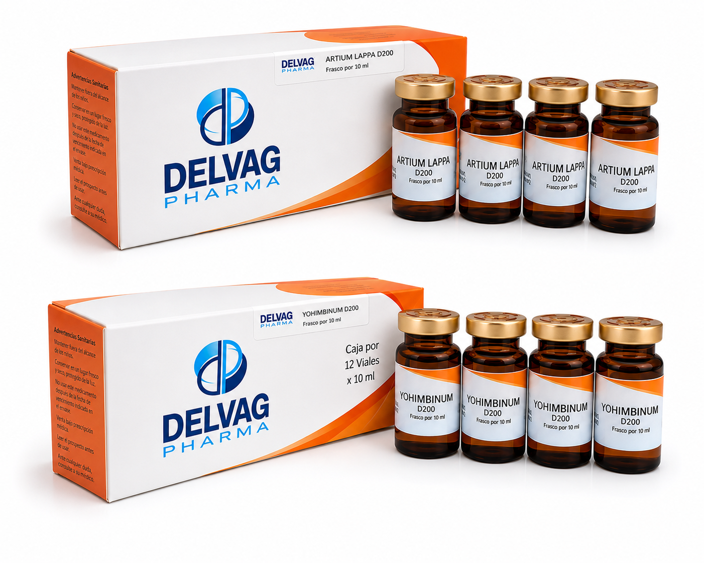 Línea de Viales Bebibles Delvag Pharma